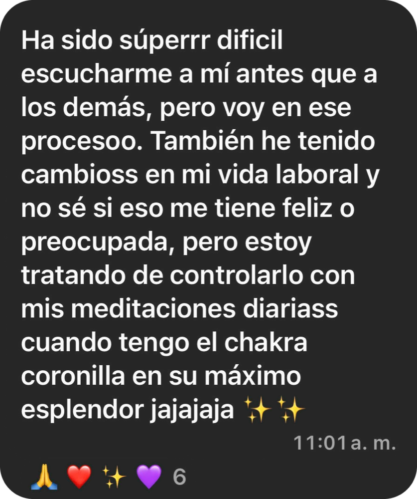 Testimonio de una participante del retiro